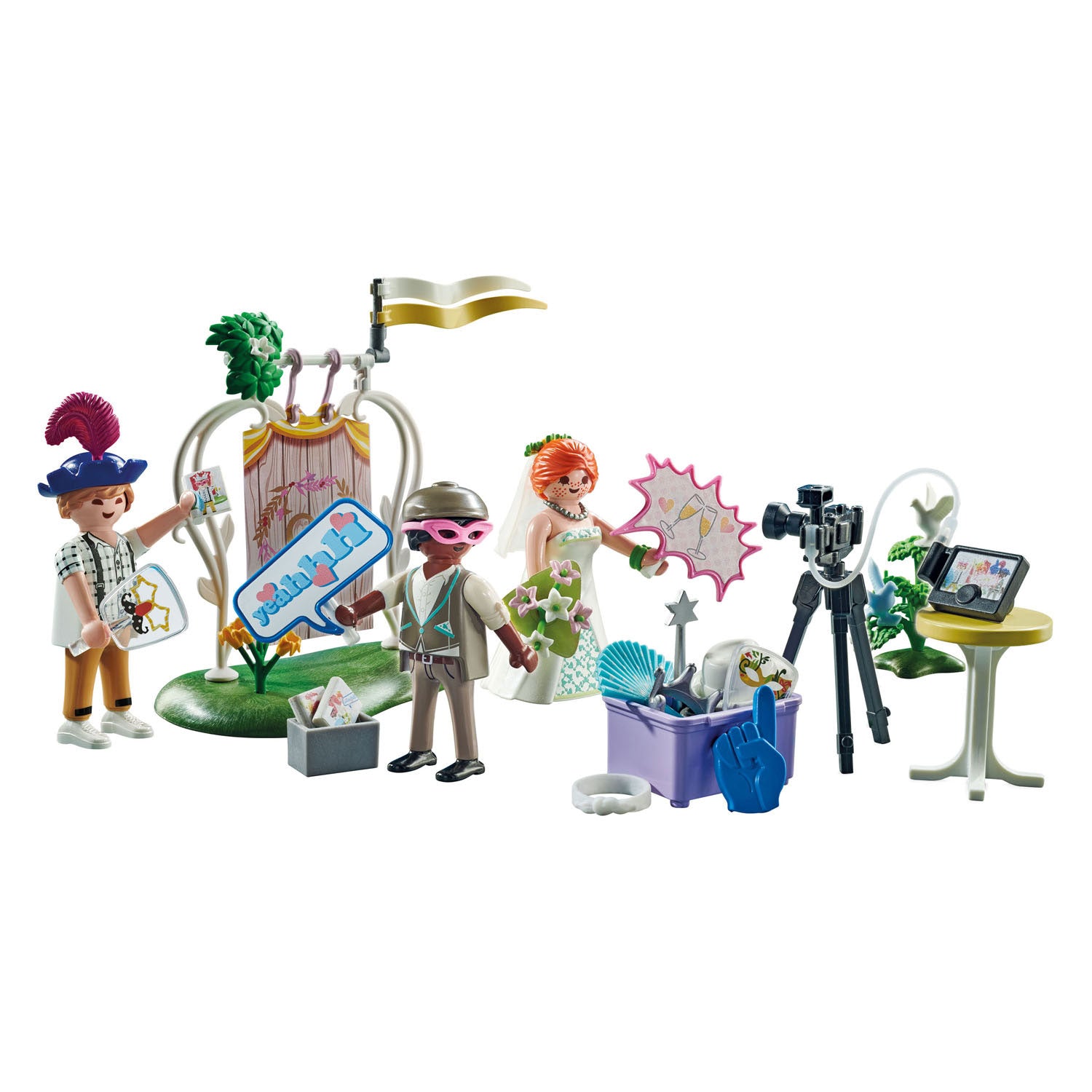 Ty playmobil 71367 ci life bruiloft fotograaf | 2 stuks