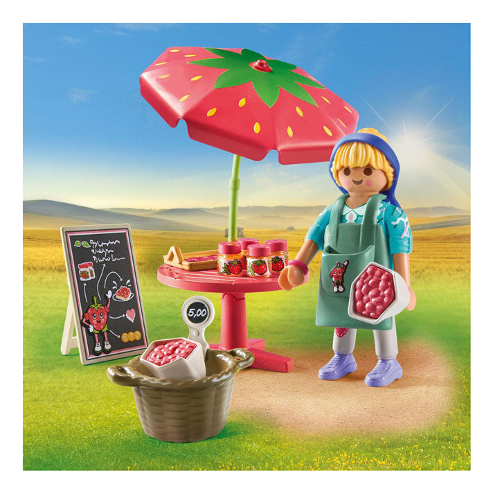 Playmobil 71445 country huisgemaakte jam verkoopstand