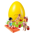 Playmobil familieplezier moeder en kinderen in ei - 4941