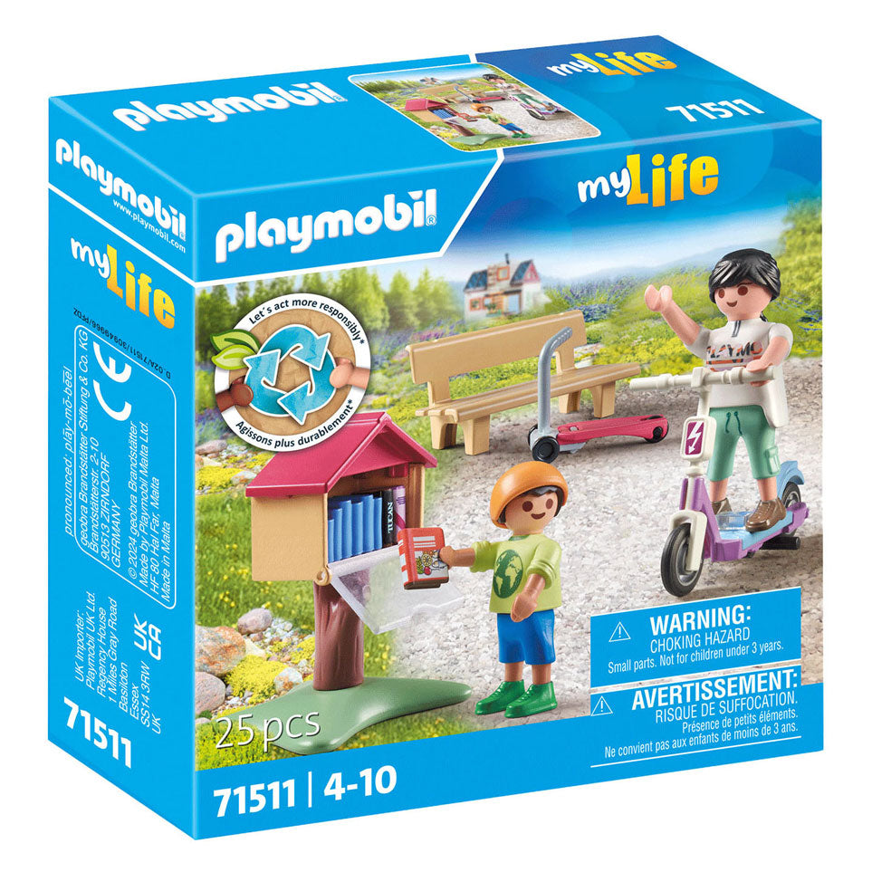 Playmobil 71511 my life boekenruil voor boekenwurm