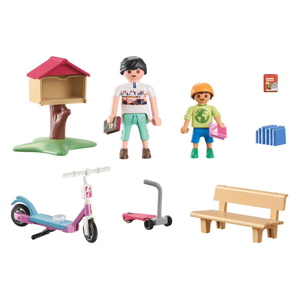 Playmobil 71511 my life boekenruil voor boekenwurm