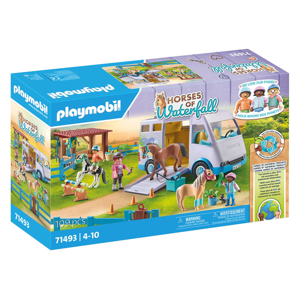 PLAYMOBIL Horses of Waterfall Mobiele manege