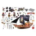 Playmobil pirates groot piratenschip