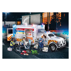 Playmobil 70936 reddingsvoertuig: us ambulance