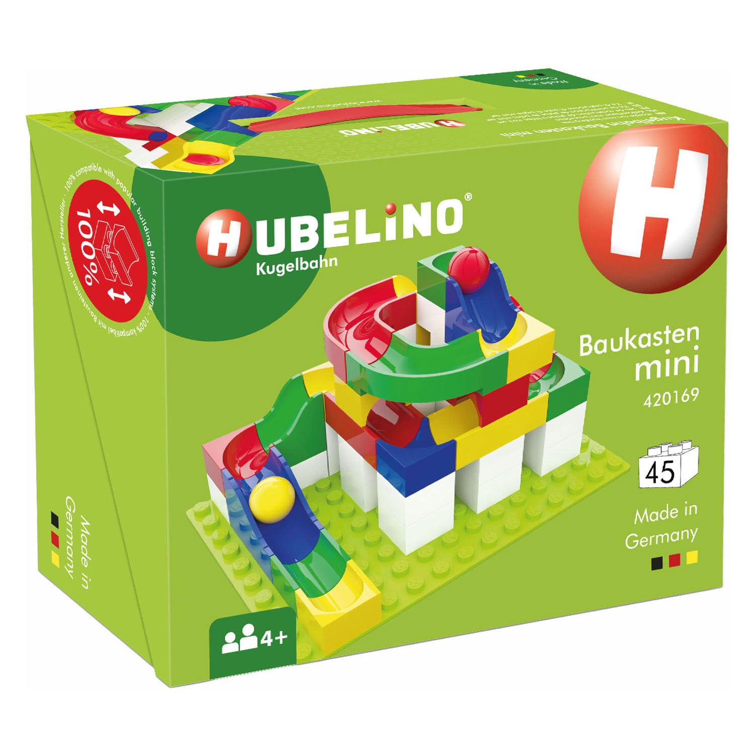 Hubelino knikkerbaan miniset - 45dlg.