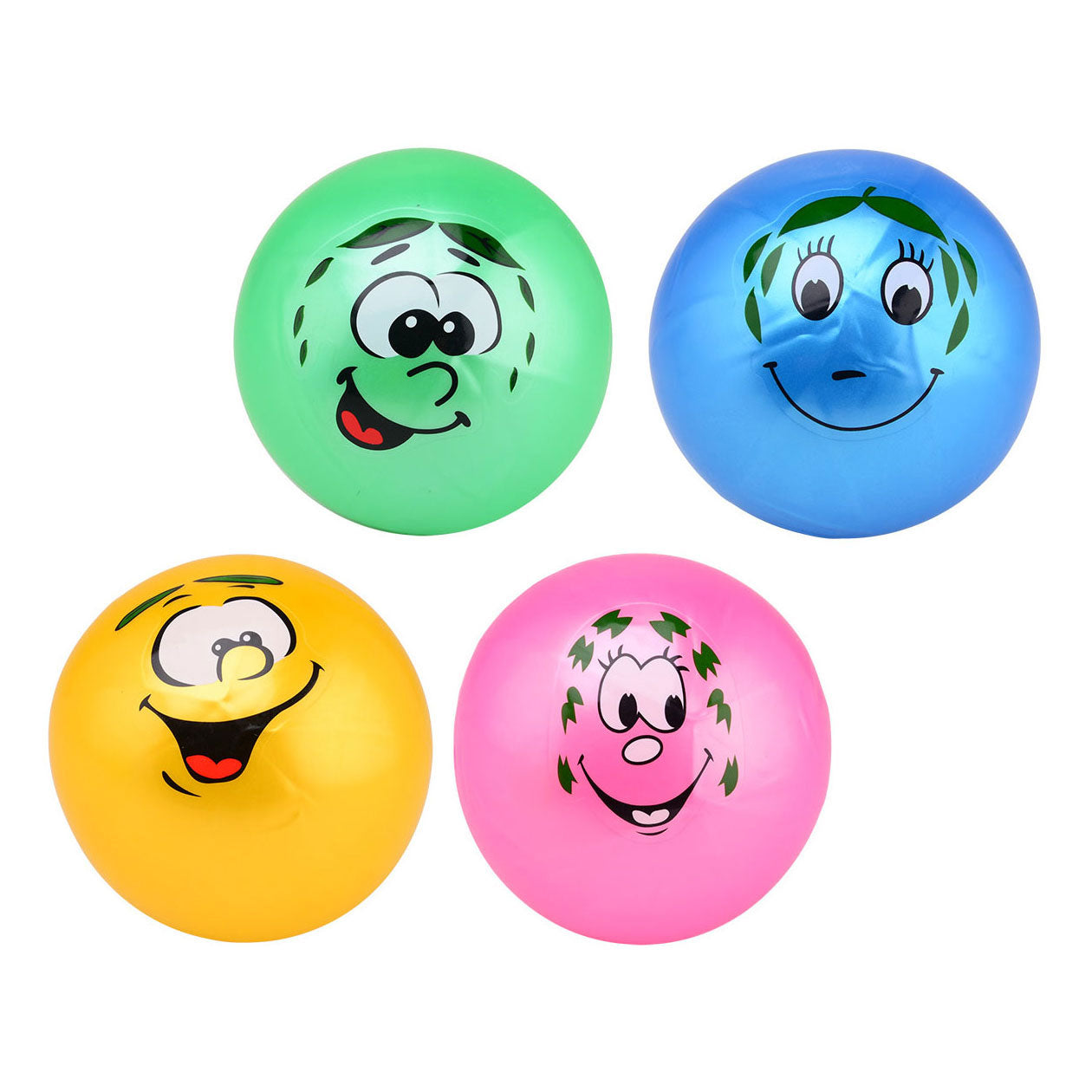 Johntoy john toy outdoor fun speelbal smiley 85g