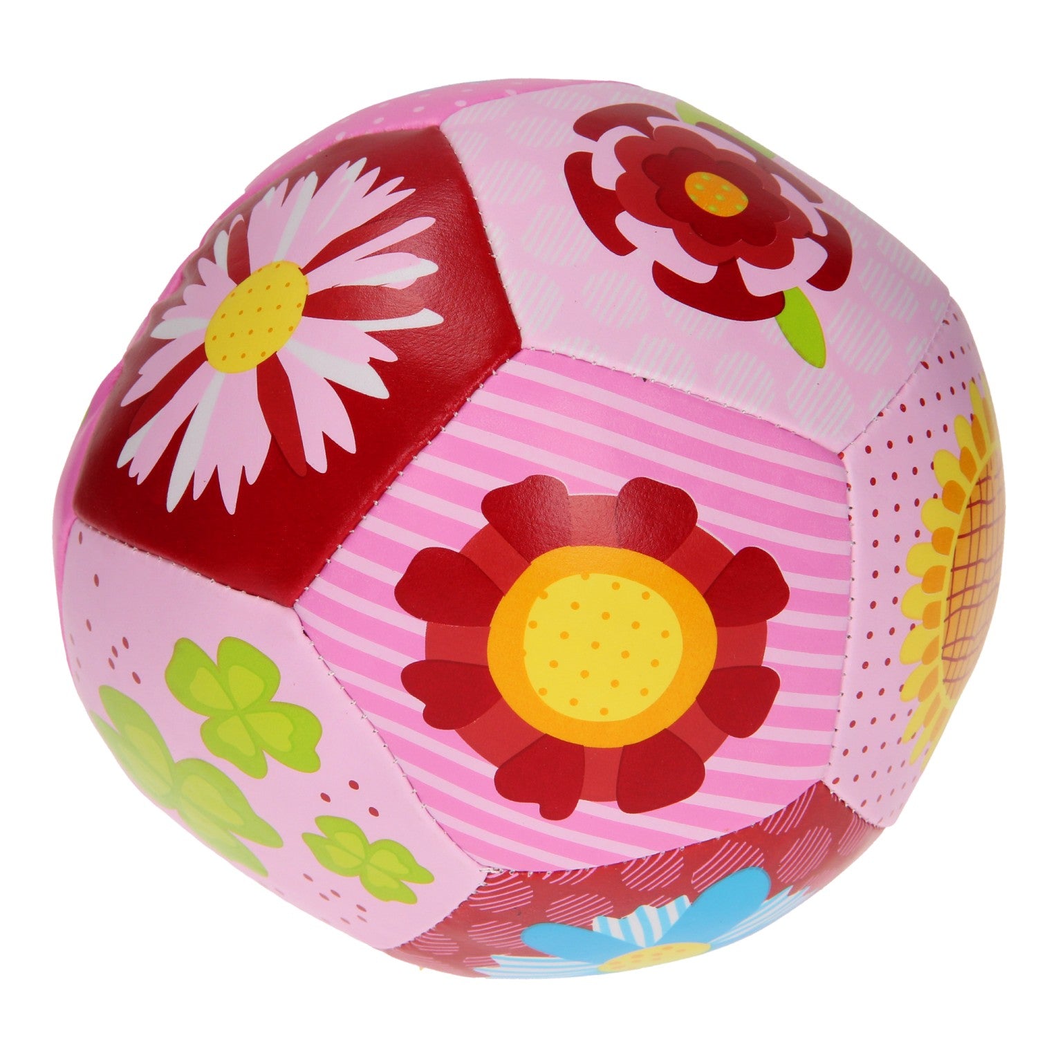 Johntoy happy world softbal - roze
