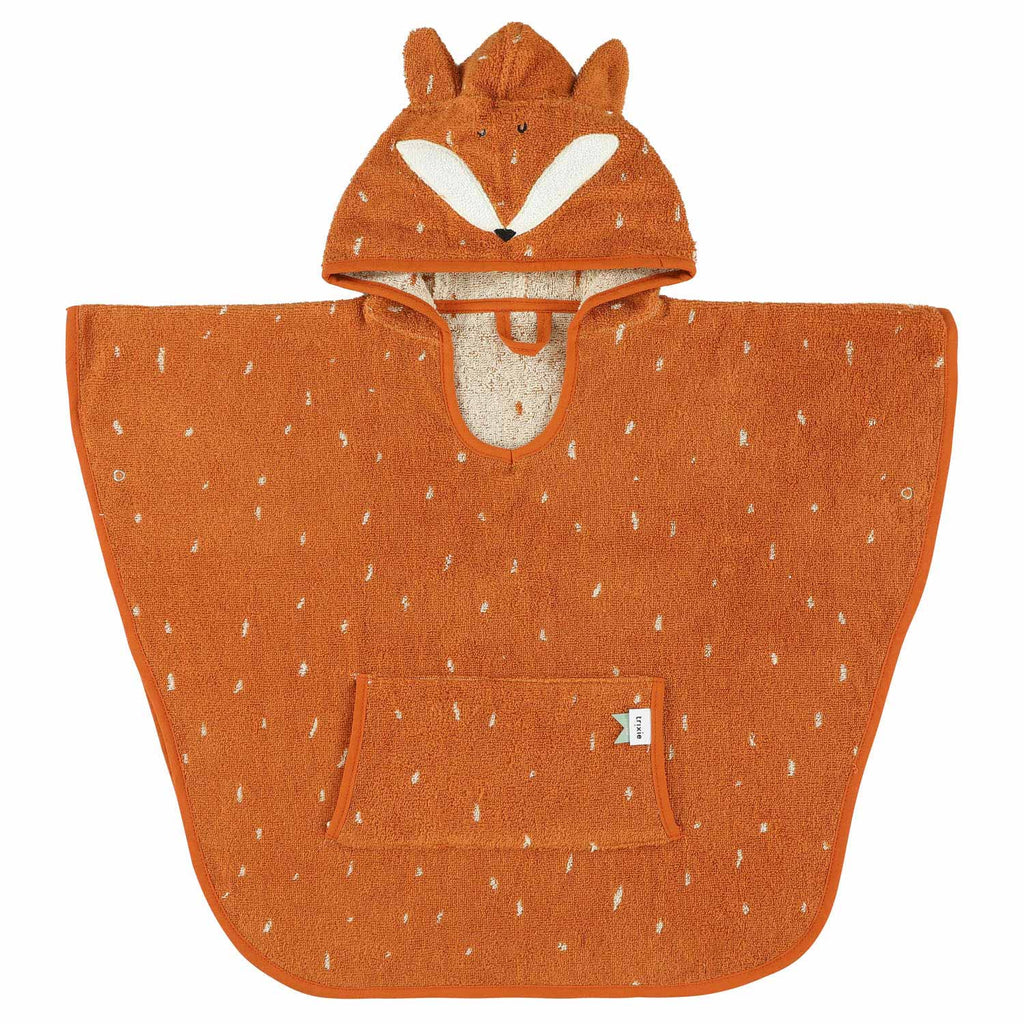 Trixie handdoek poncho - mr. fox