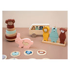 Trixie houten stapel puzzel dieren
