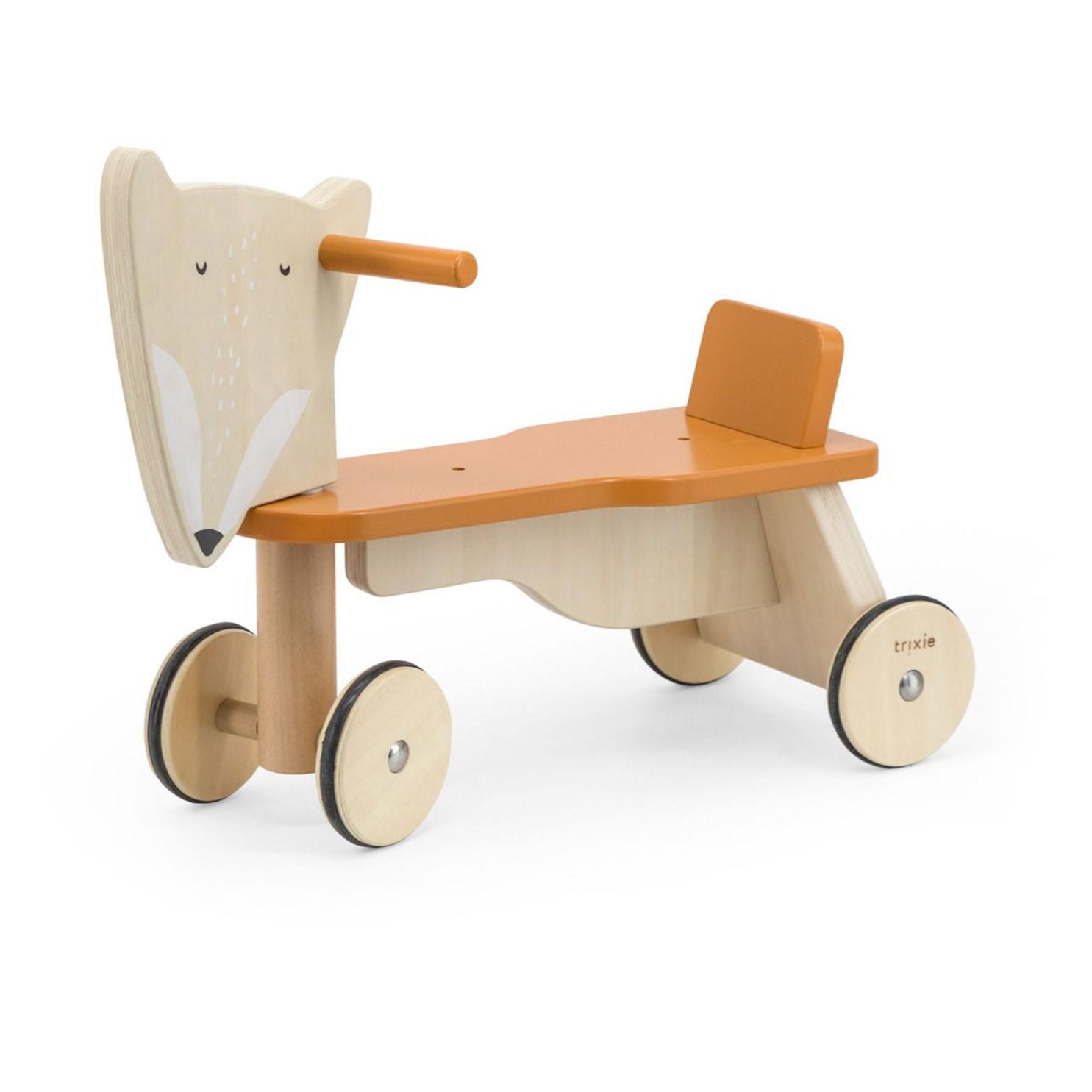 Trixie houten loopfiets - mr. fox