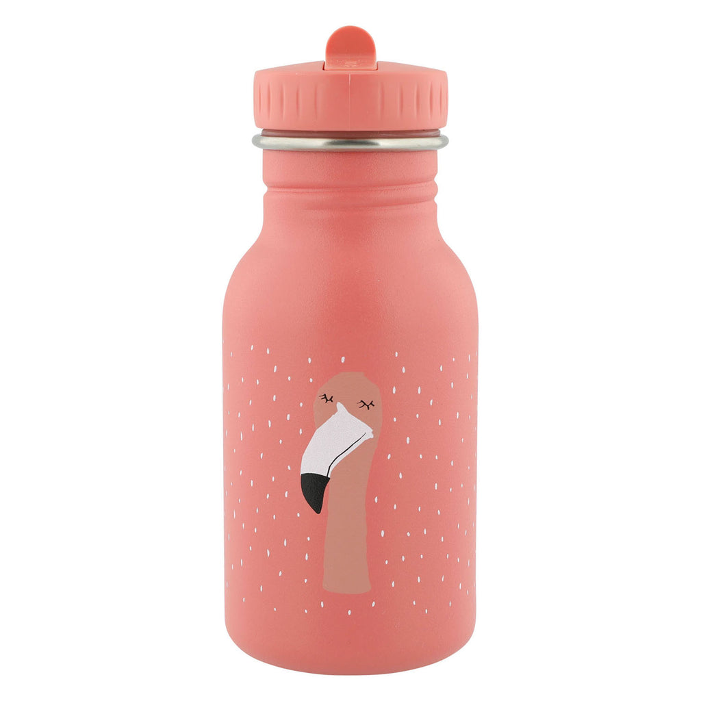 trixie drinkfles mrs. flamingo, 350ml
