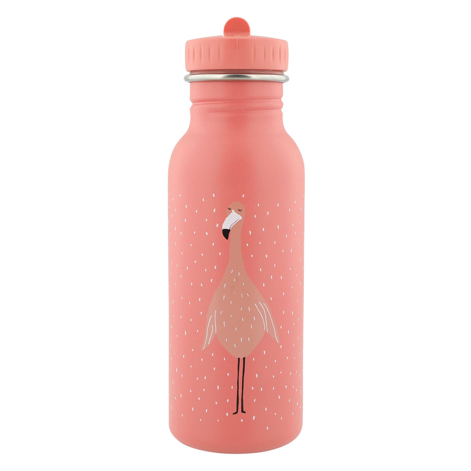 trixie drinkfles mrs. flamingo, 500ml