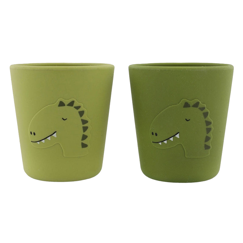 trixie siliconen drinkbeker - mr. dino