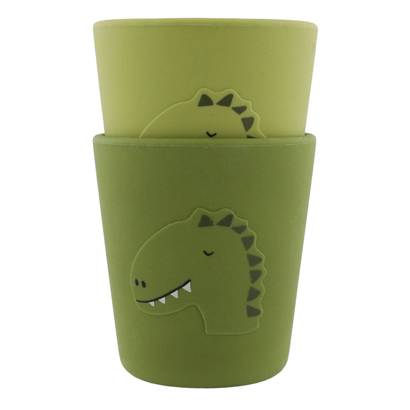 trixie siliconen drinkbeker - mr. dino