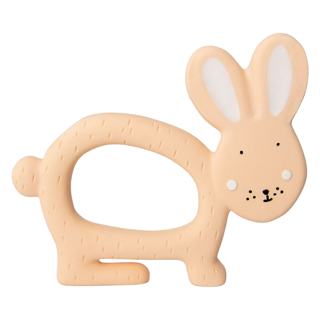 trixie natuurlijk rubber grijpspeeltje mrs. rabbit