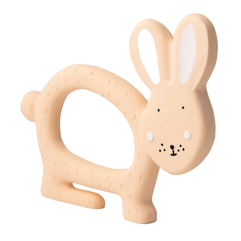 trixie natuurlijk rubber grijpspeeltje mrs. rabbit