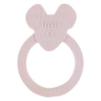 trixie natuurlijk rubber ronde bijtring - mrs. mouse