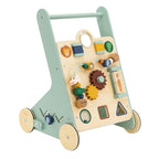 trixie houten dieren loopwagen