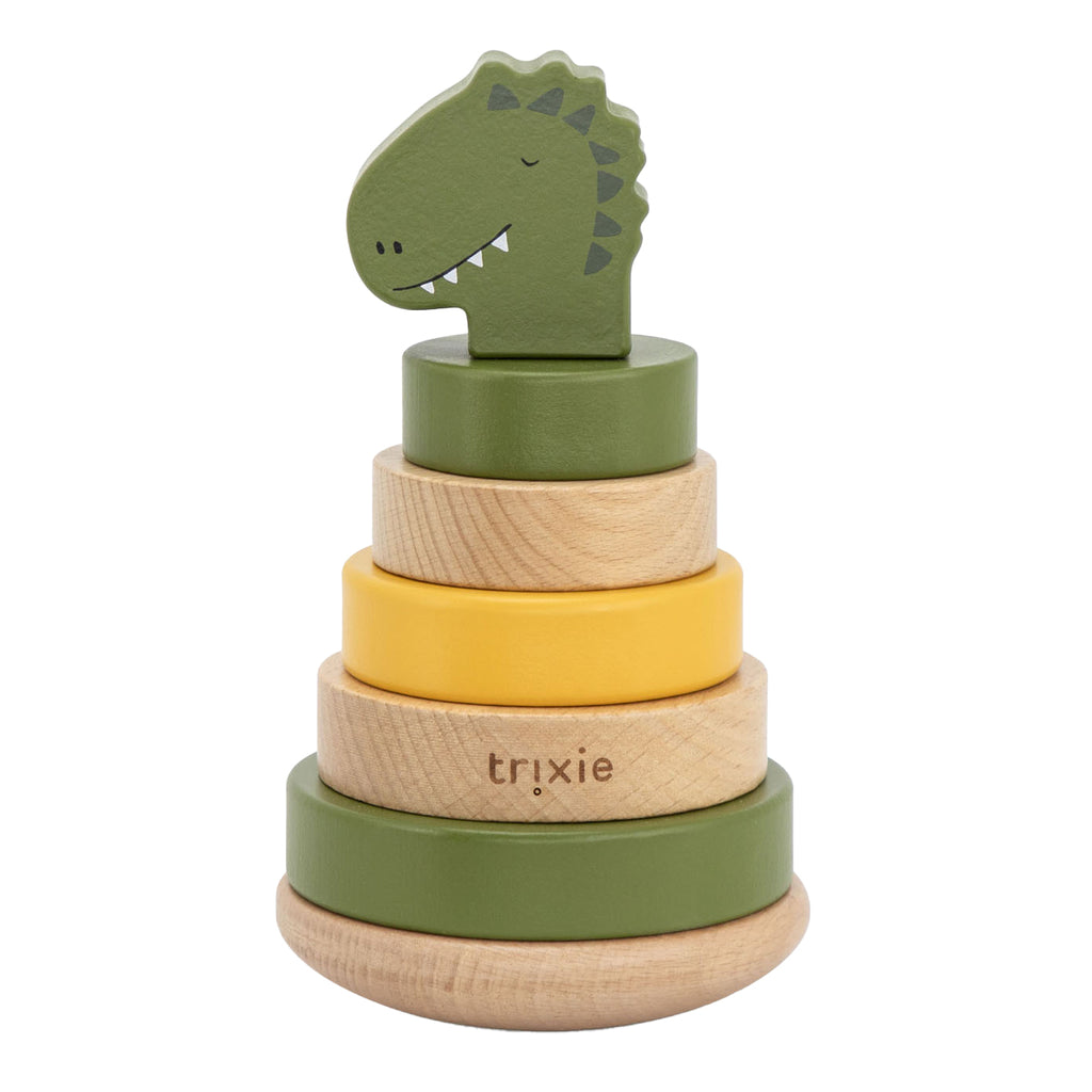 trixie houten stapeltoren - mr. dino