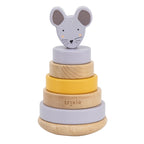 trixie houten stapeltoren - mrs. mouse