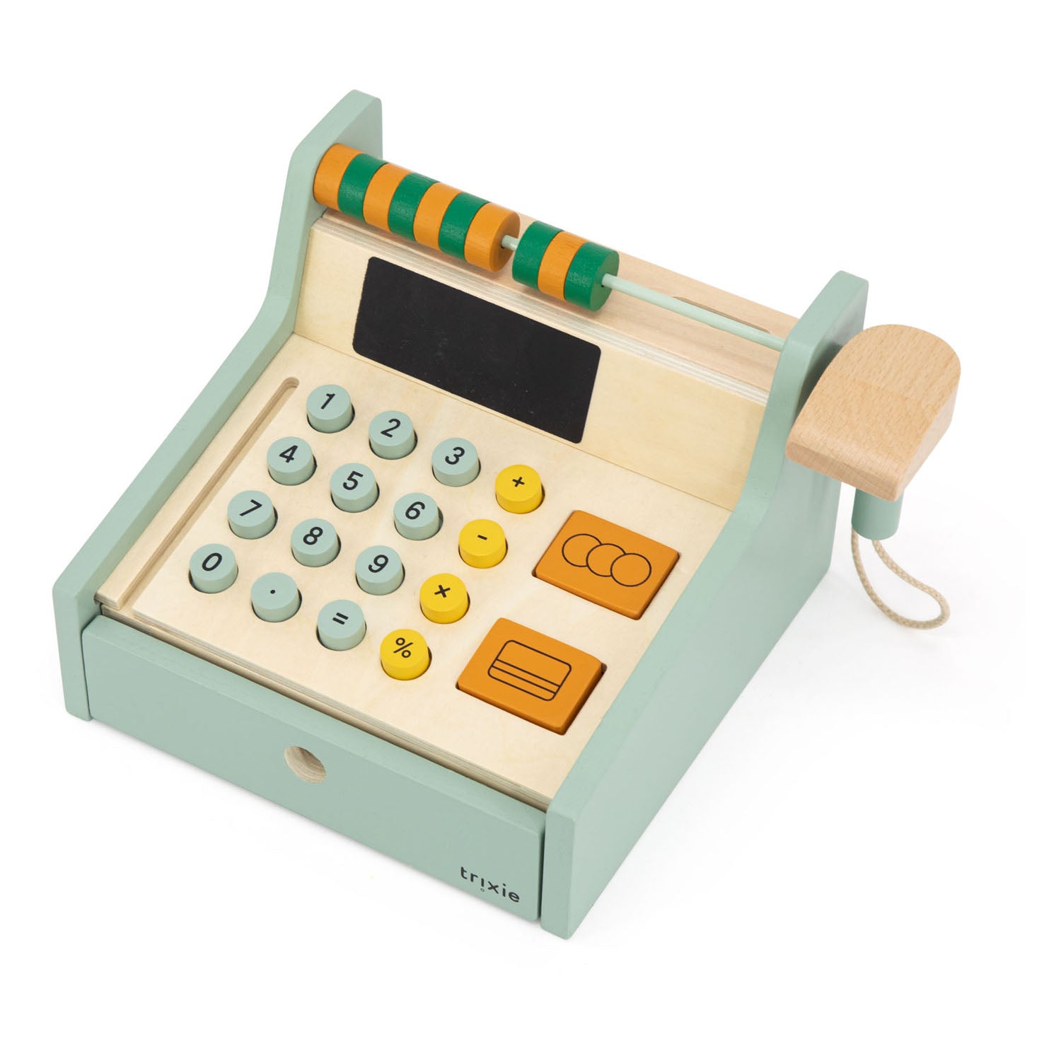 trixie houten kassa met accessoires