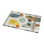 trixie houten stratenpuzzel met accessoires