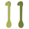 trixie siliconen lepel - mr dino, 2st.