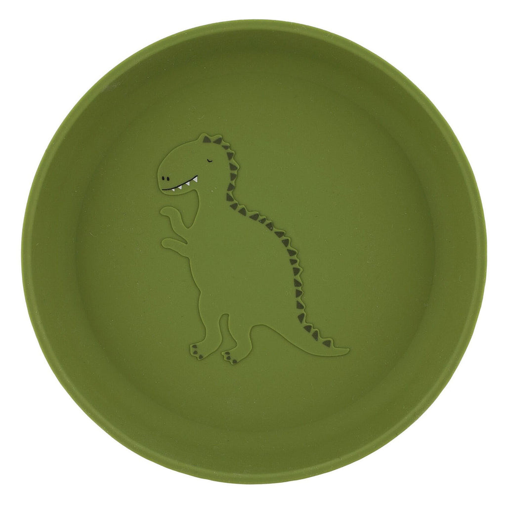 trixie siliconen bord - mr. dino