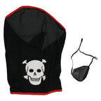 Boland piraat bandana met ooglap