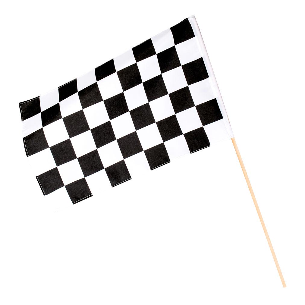Boland zwaaivlag racing 30x45 60cm