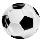Boland papieren bordjes voetbal 10 stuks ø23cm