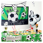 Boland papieren bordjes voetbal 10 stuks ø23cm