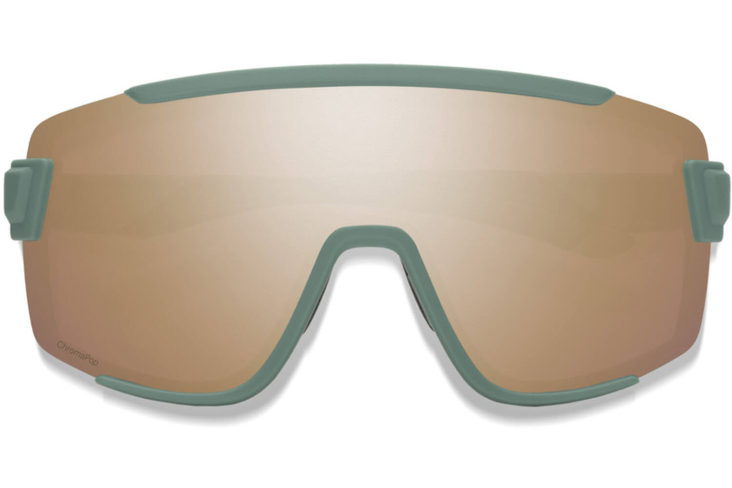 Smith Wildcat bril matte alpine green chr rose gold mir