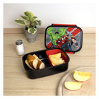 Undercover marvel avengers lunchbox zwart rood