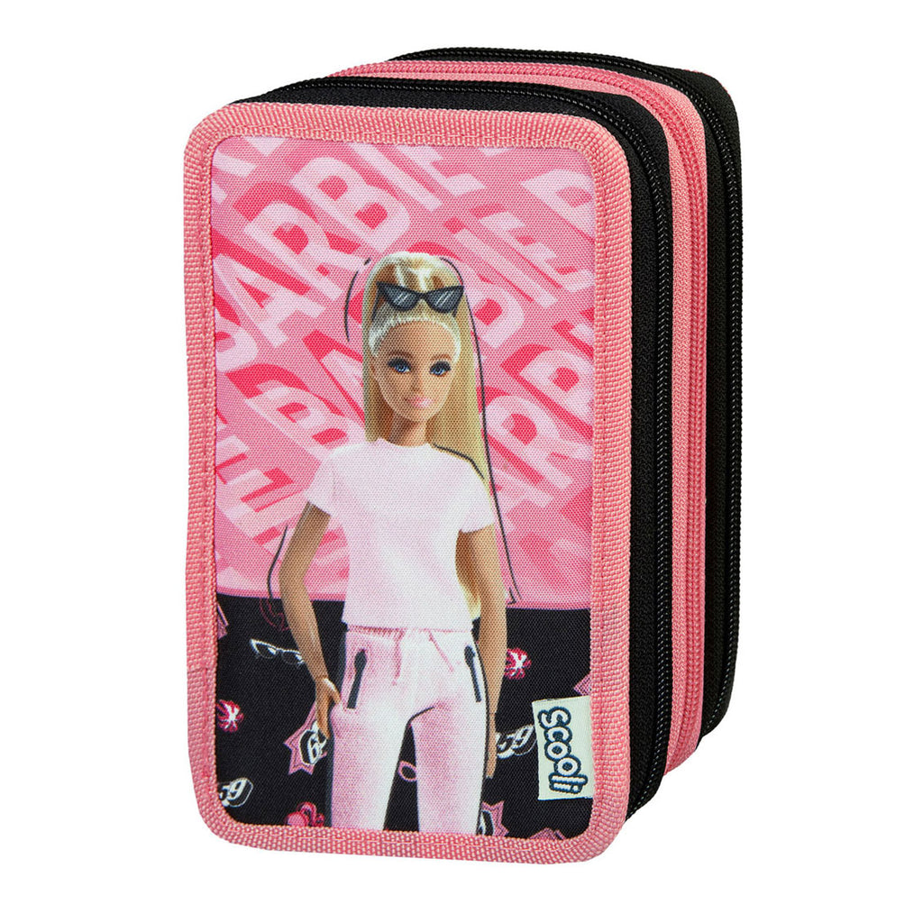 Undercover 3-vaks gevulde etui barbie