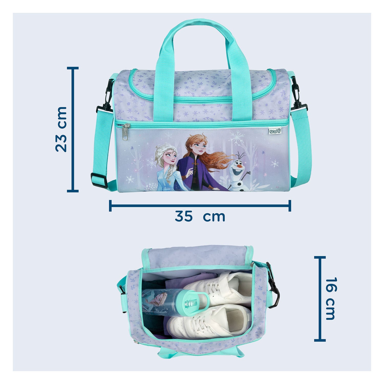 Scooli sporttas disney frozen
