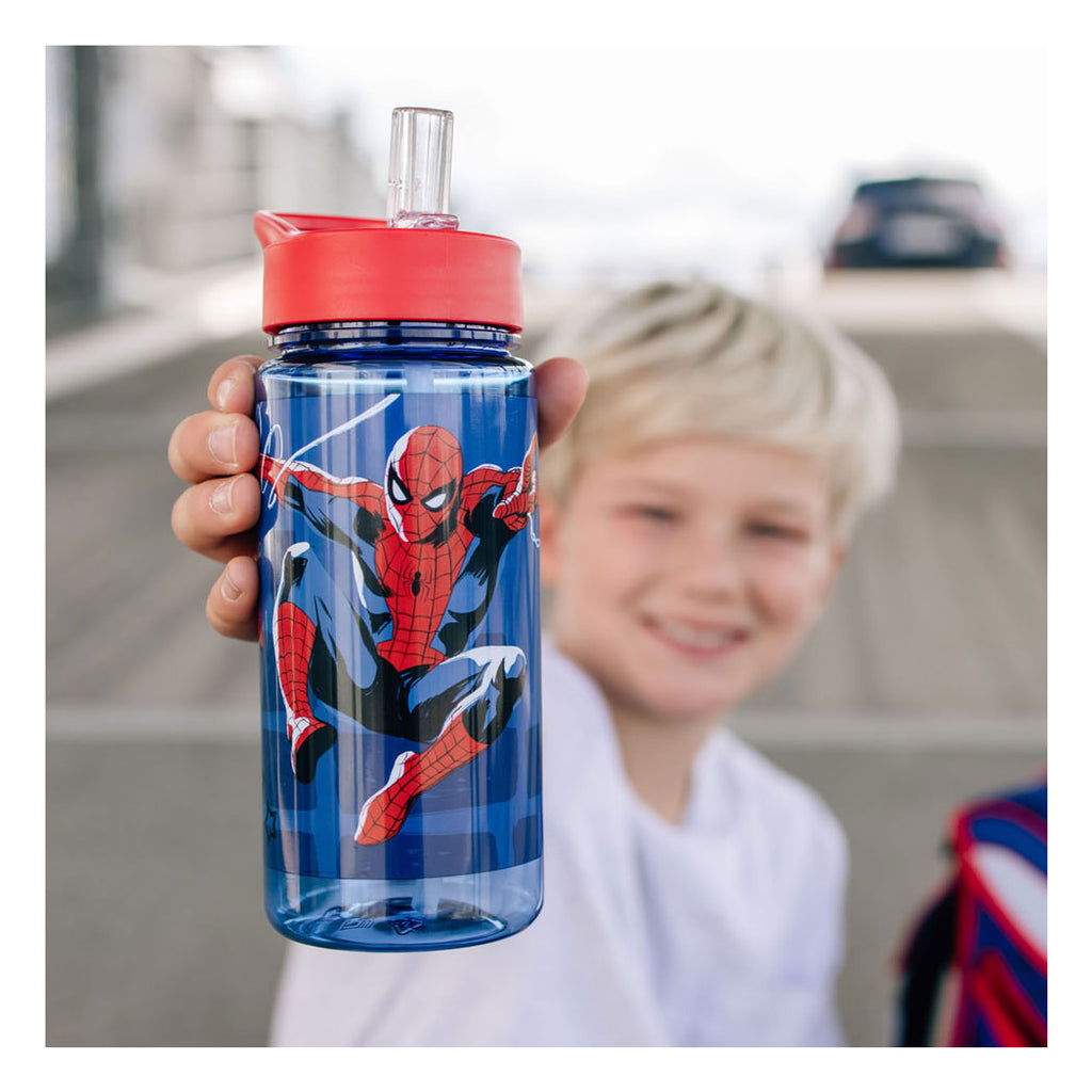 Drinkfles spiderman | 4 stuks