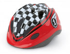 Polisport Kinderhelm Race. maat: XS (46 53 cm), kleur: rood zwart