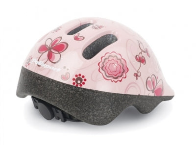fietshelm Birdy XXS juniGoud crème roze maat 44 48 cm