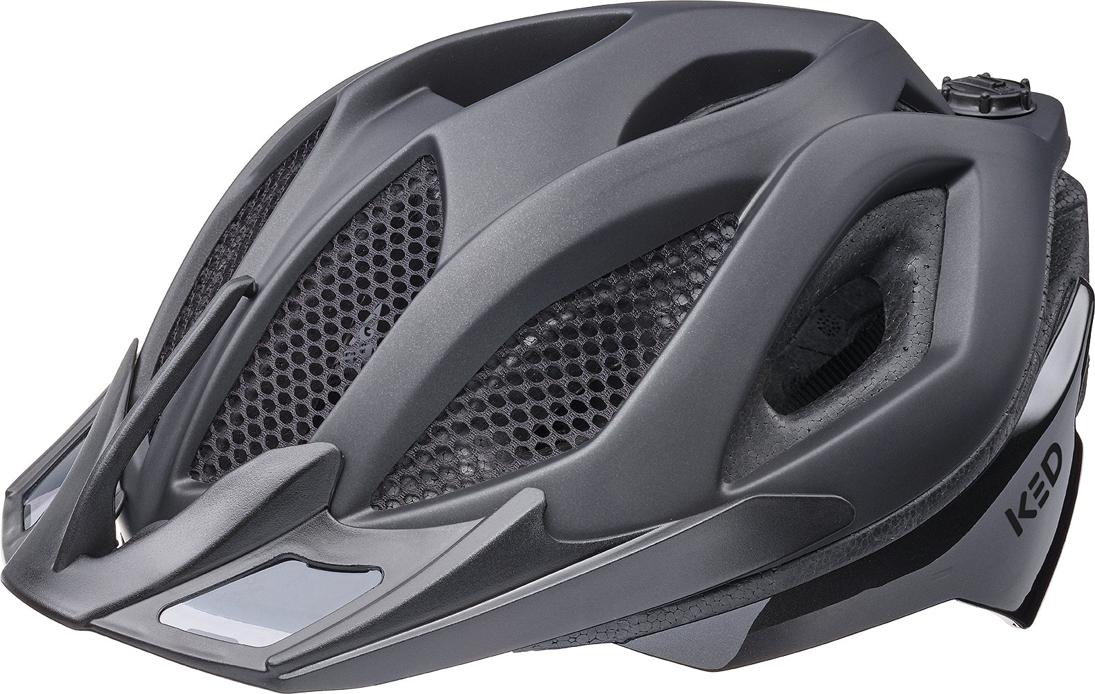 Ked fietshelm spiri ii trend l 55-61 cm - black matt