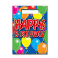 Folat bv uitdeelzakjes ballonnen happy birthday, 8st.