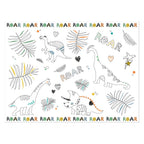 Folat bv kleurplaat placemat dino roars, 6st.