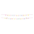 Folat bv letterslinger unicorns rainbows, 2st.