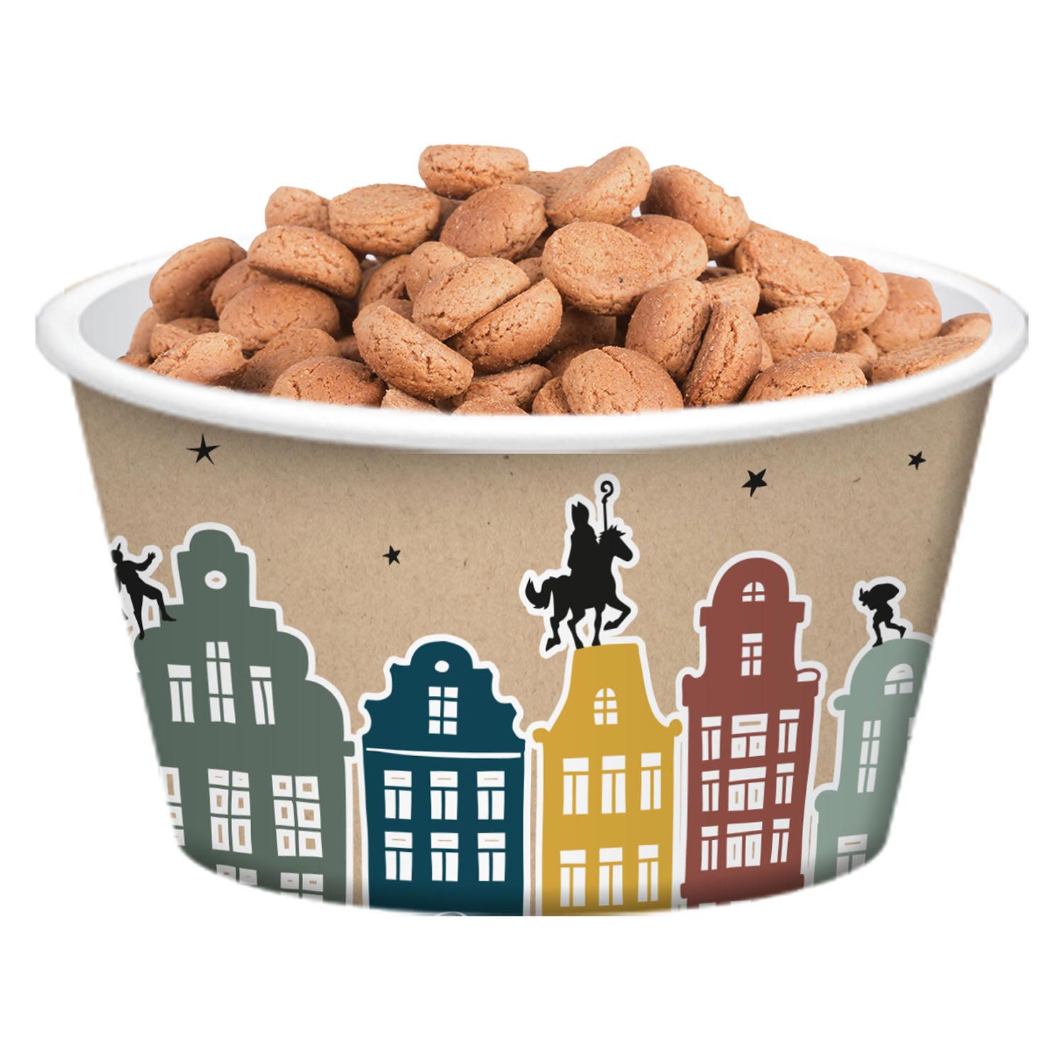 Folat bv pepernootbakjes sint, 5st.