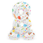 Folat bv staande folieballon joyful party cijfer 8 -72cm