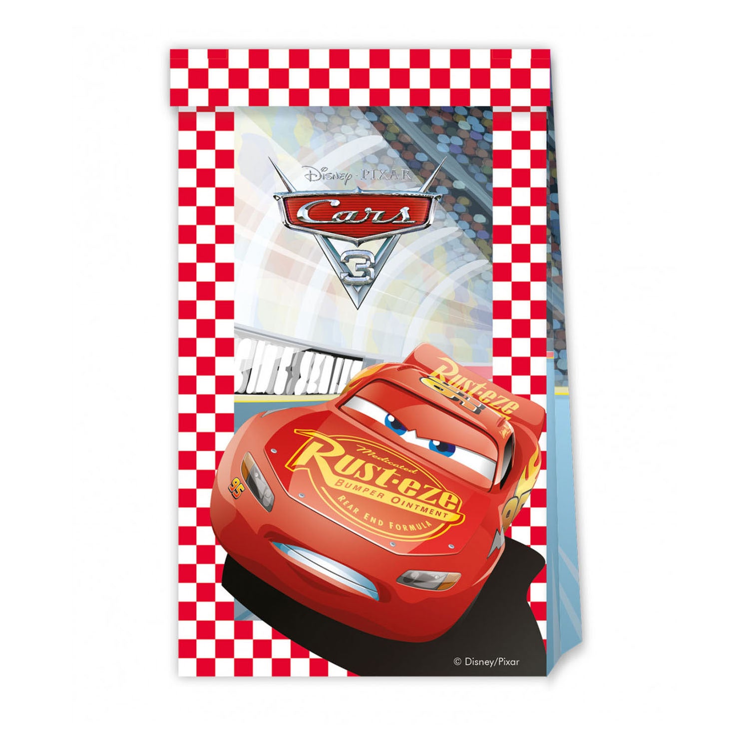 Folat bv cars uitdeelzakjes, 4st.