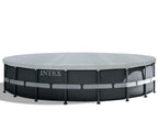 Intex afdekzeil deluxe voor frame zwembaden-Frame zwembaden ø 549 cm