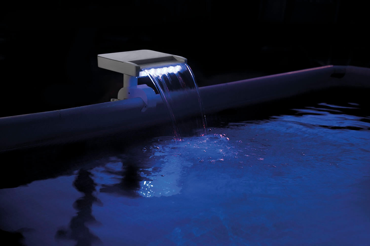 Intex multi-color led waterval cascade voor zwembad