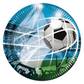 Globos papieren bordjes fsc voetbal fans, 8st.