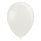 Globos ballonnen pearl wit 30cm, 10st.